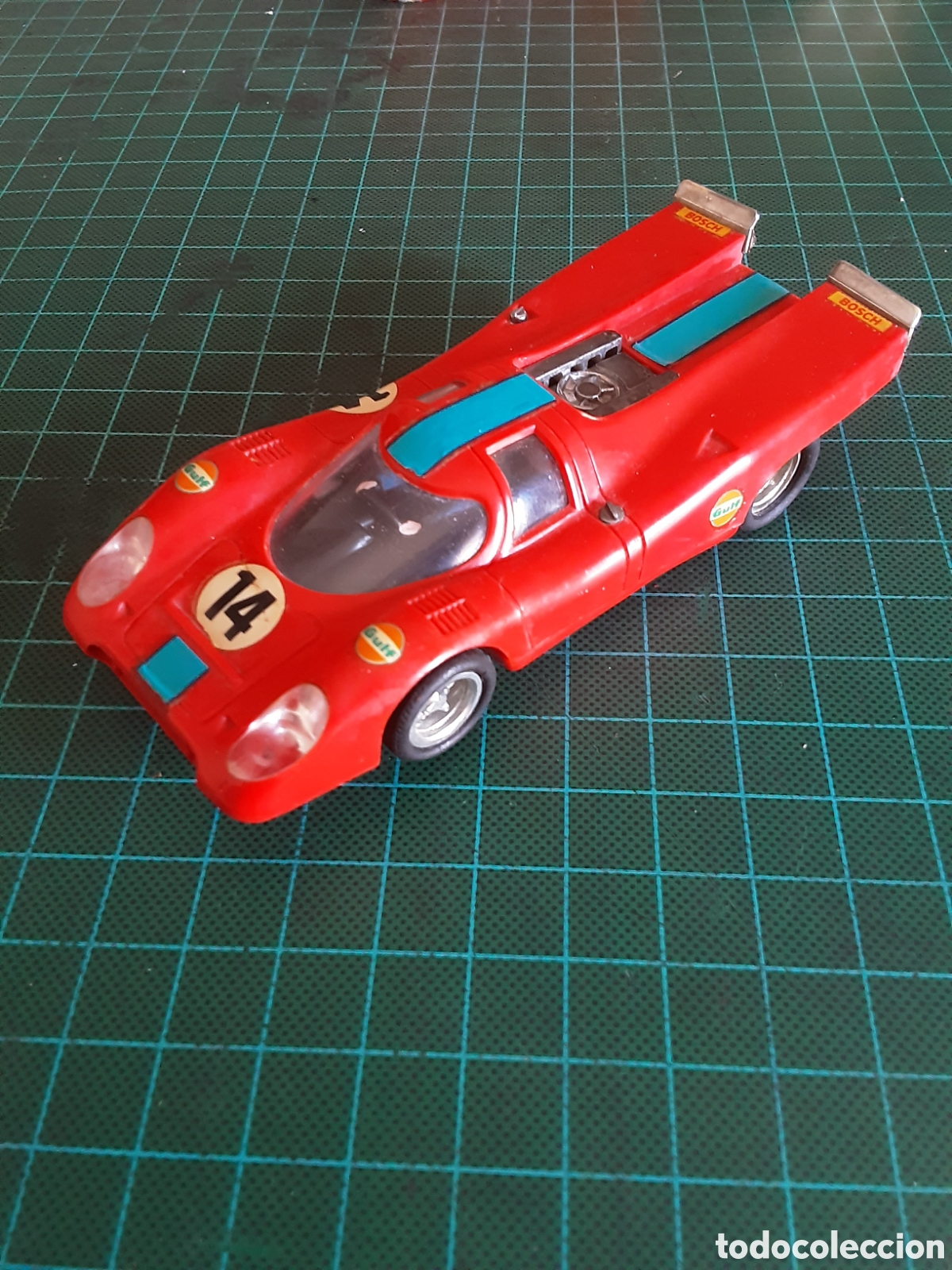 Scalextric: Porsche 917 rojo claro Scalextric exin