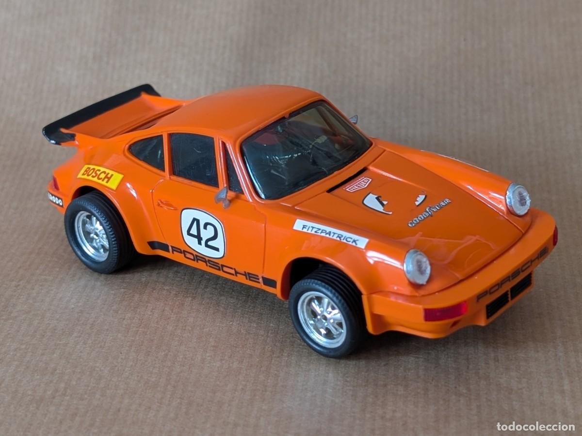 Scalextric: Scalextric Exin Porsche Carrera RS naranja. Ref: 4051
