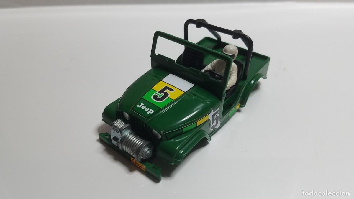 Scalextric: SLOT SCALEXTRIC EXIN STS 4X4 CARROCERIA VERDE JEEP CJ-5 REF. 2200