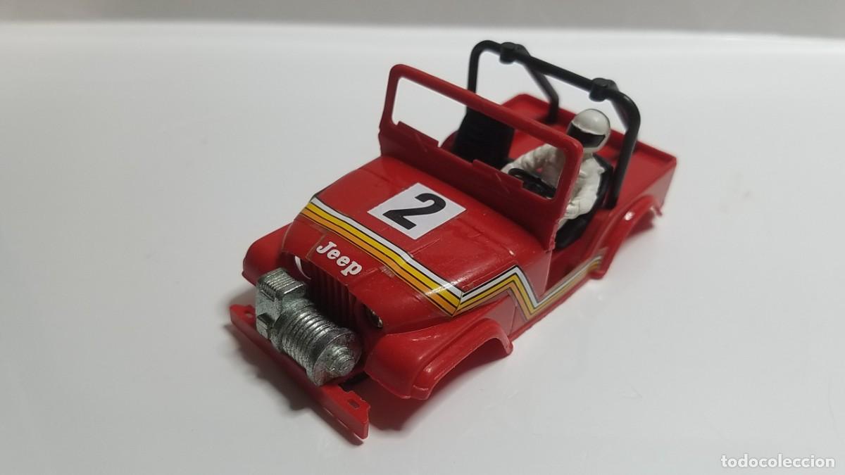 Scalextric: SLOT SCALEXTRIC EXIN STS 4X4 CARROCERIA ROJA JEEP CJ-5 REF. 2200