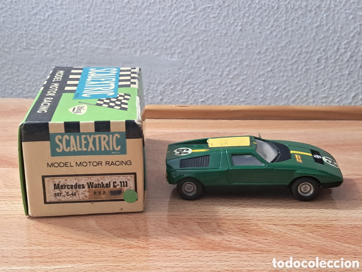 Scalextric: Coche excalestric con caja original