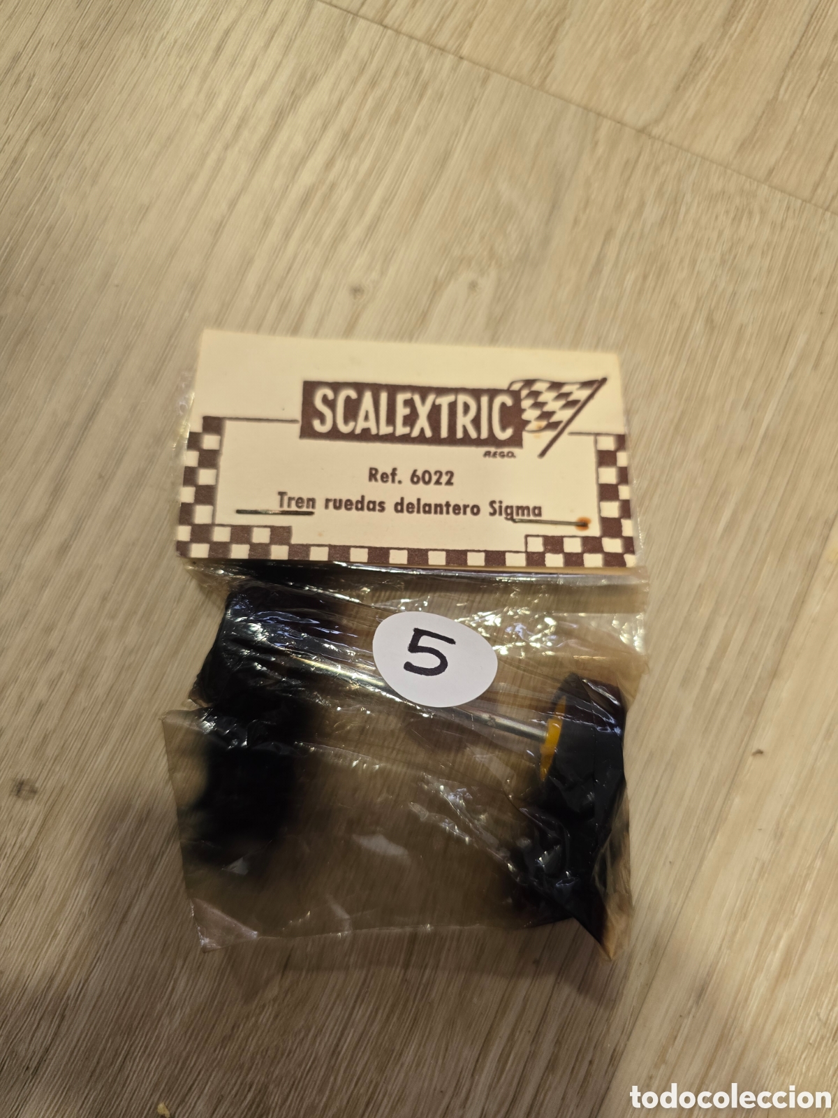 Scalextric: 6022 BLISTER EJE DELANTERO SIGMA EXIN SCALEXTRIC
