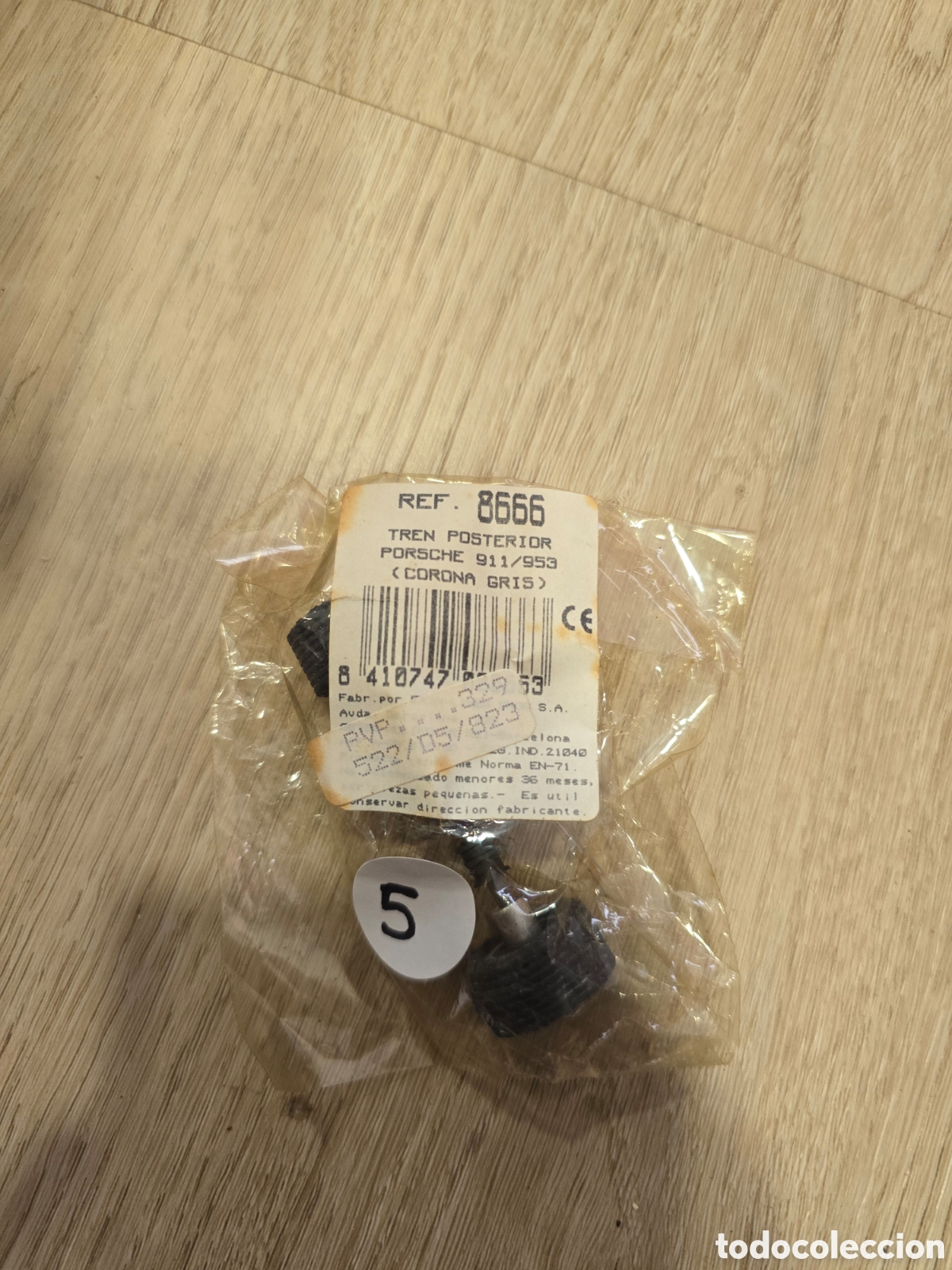 Scalextric: 8666 BLISTER EJE TRASERO PORSCHE 911/935 EXIN SCALEXTRIC