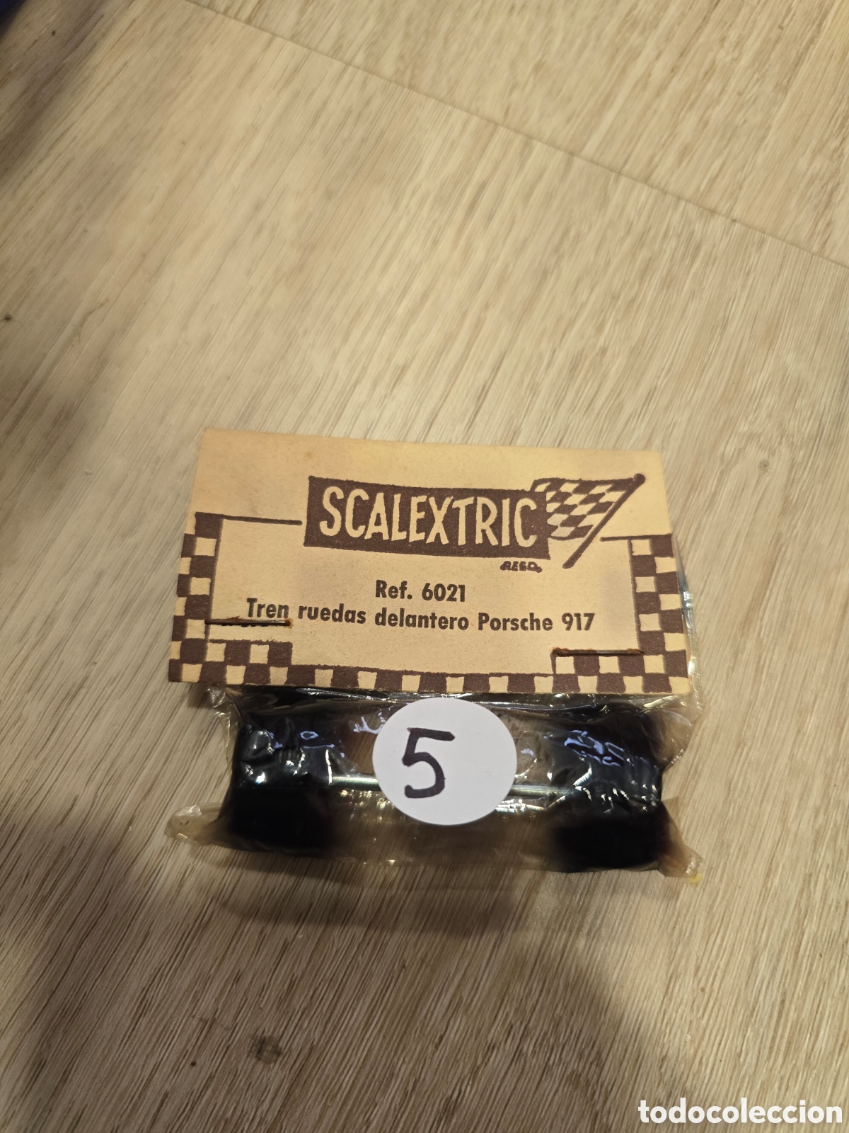 Scalextric: 6021 BLISTER EJE DELANTERO PORSCHE 917 SCALEXTRIC EXIN
