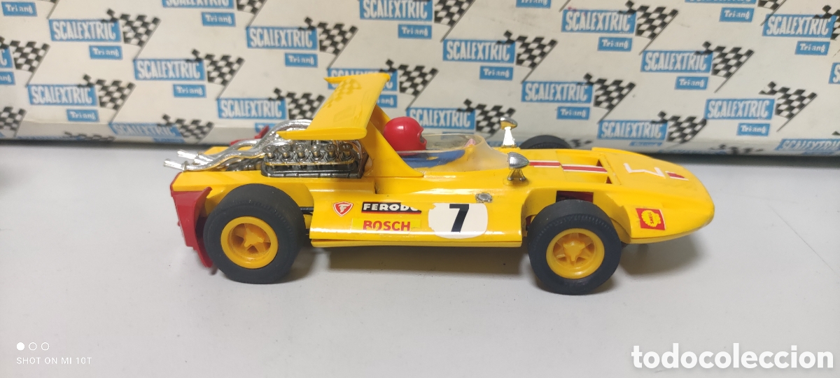 Scalextric: SIGMA AMARILLO CON CAJA Y MANUAL SCALEXTRIC EXIN - Foto 4