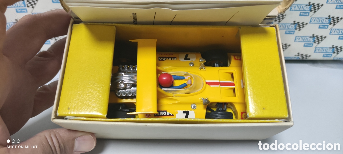 Scalextric: SIGMA AMARILLO CON CAJA Y MANUAL SCALEXTRIC EXIN - Foto 7