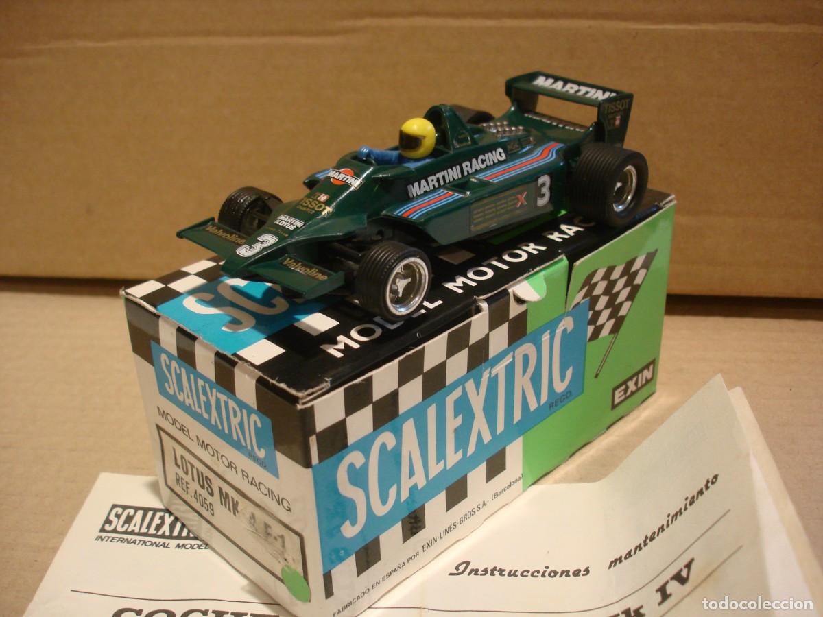 Scalextric: EXIN LOTUS MK-IV VERDE REF 4059 CON CAJA E INSTRUCCIONES