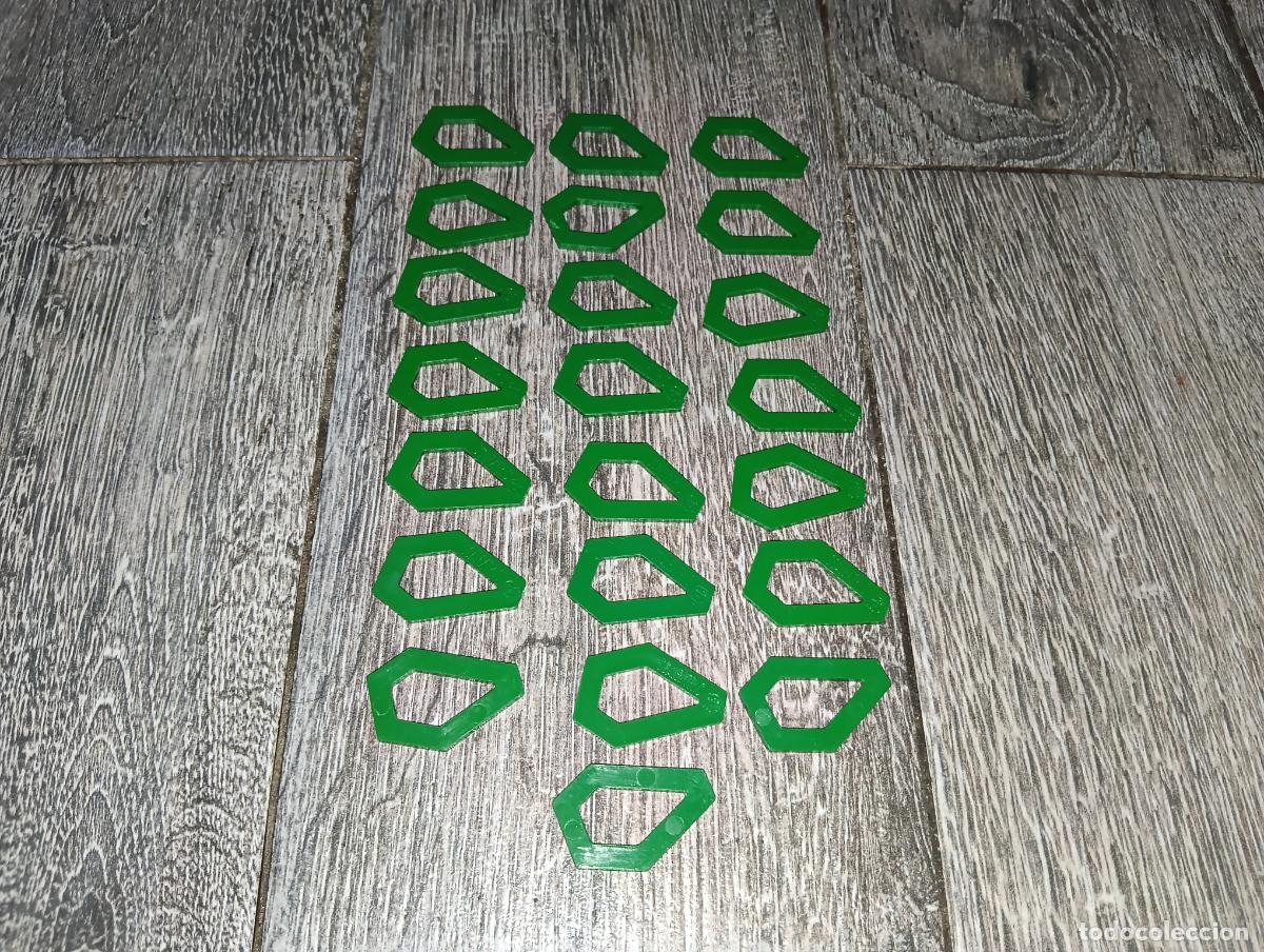 Scalextric: Lote Scalextric Exin Slot Triang Tri-ang 22 Placas Peralte
