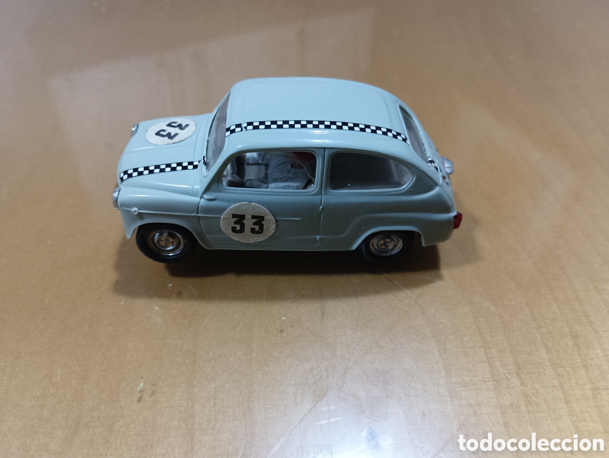 Scalextric: Seat 600 scalextric exin verde