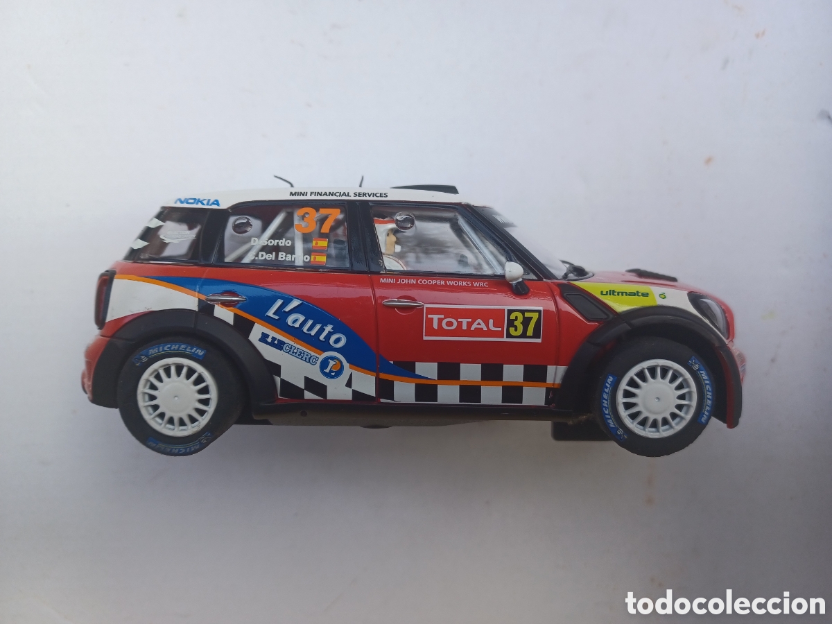Scalextric: COCHE PARA SLOT CARRERA GO MINI COUNTRYMAN WRC - D. SORDO Y C. DEL BARRIO