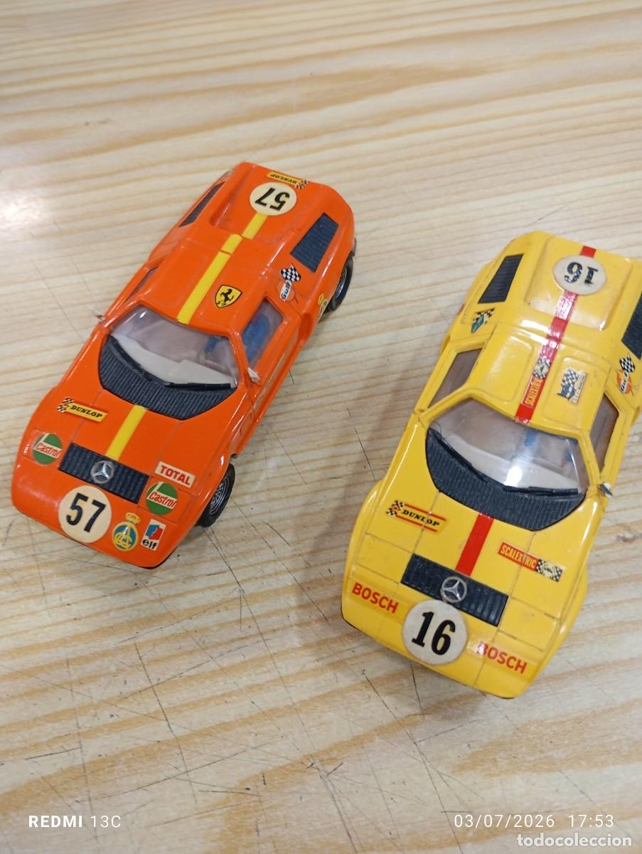 Scalextric: Scalextric EXIN Porche Carrera RS COLOR NARANJA REF 4051
