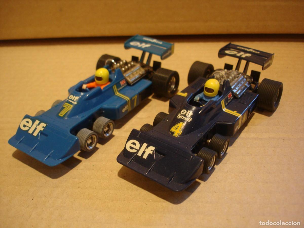 Scalextric: EXIN TYRRELL P-34 AZUL OSCURO CAMBIO DE COLOR REF 4054