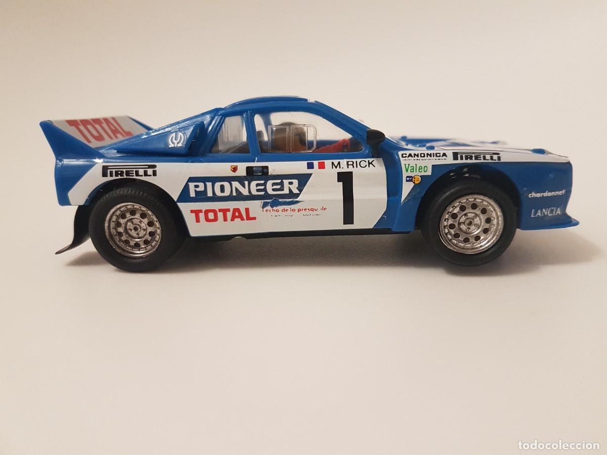 Scalextric: EXIN LANCIA 037 AZUL PIONEER