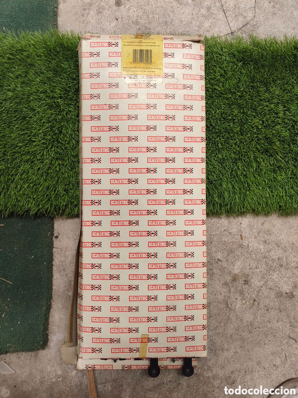 Scalextric: Lote Pistas y Caja Puente Scalextric SRS (Ref. 3026) - Exin