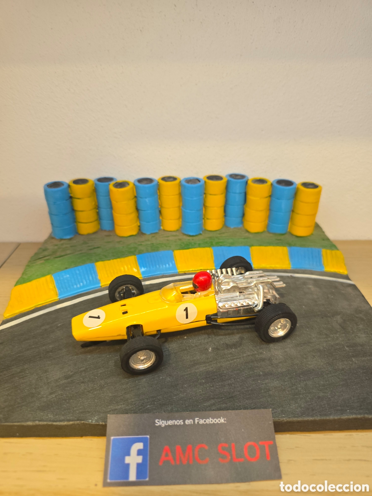 Scalextric: EXINMEX DIFICIL HONDA AMARILLO EXIN MEXICO