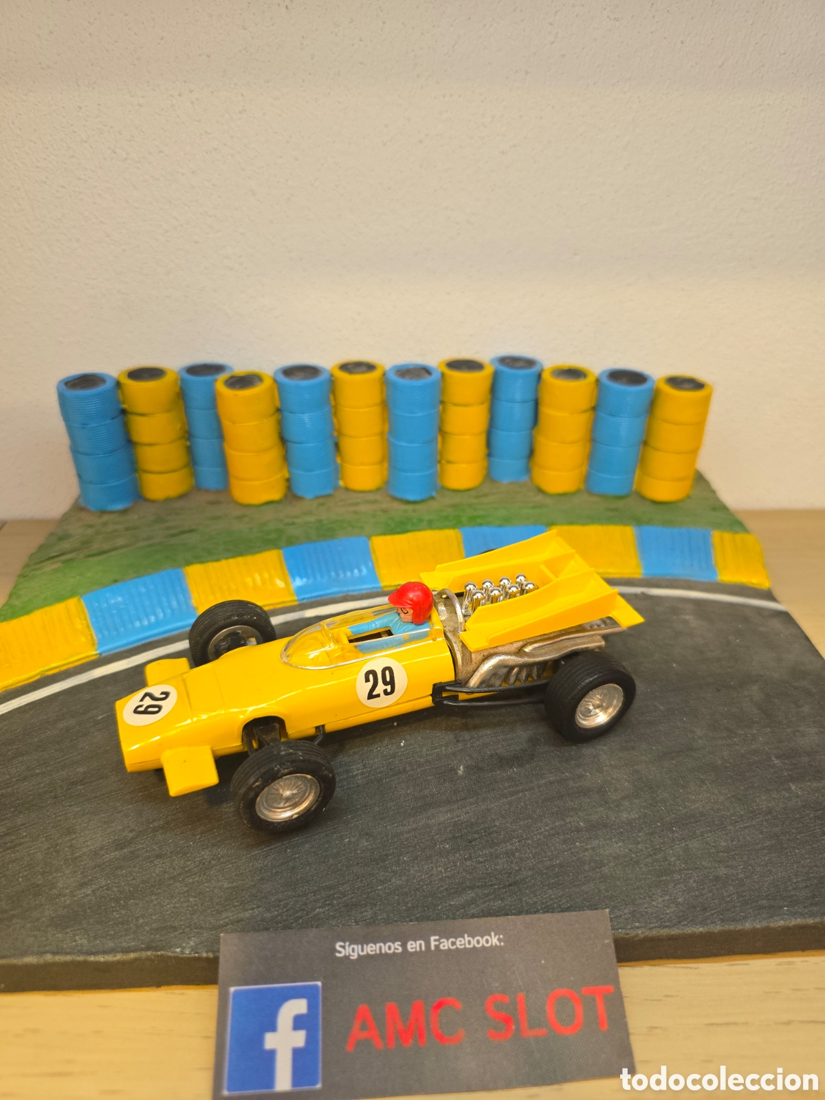 Scalextric: MEXICO RARO MCLAREN AMARILLO SCALEXTRIC EXINMEX