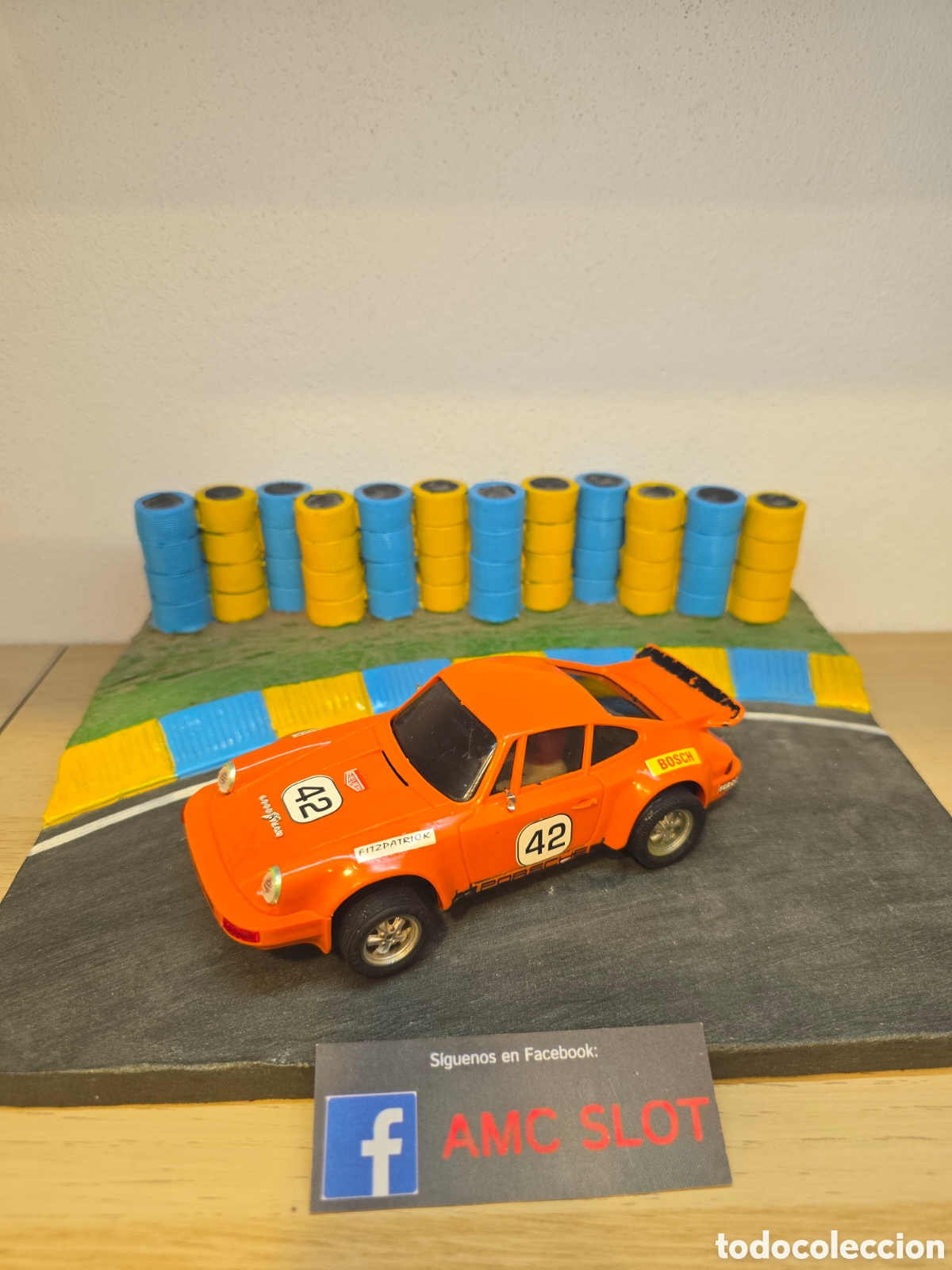 Scalextric: MEXICO PORSCHE 911 NARANJA EXINMEX