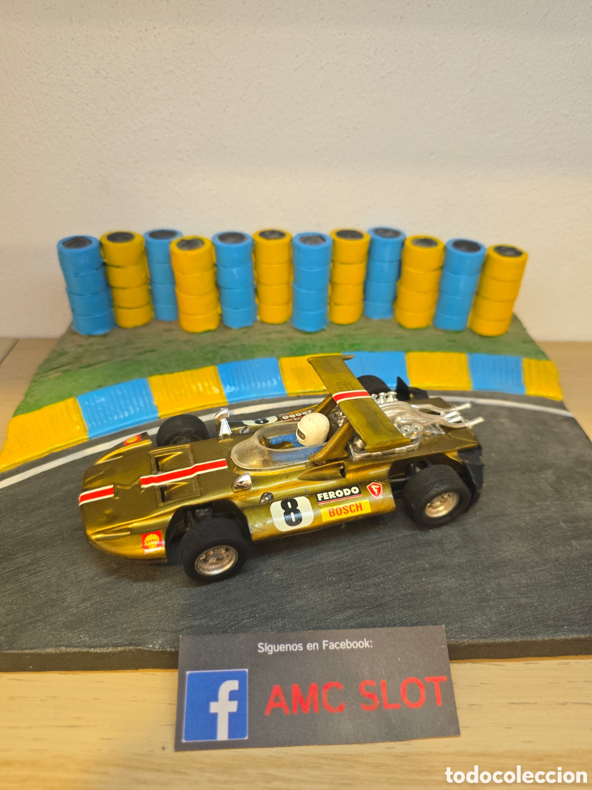 Scalextric: MEXICO RARO SIGMA DORADO SCALEXTRIC EXINMEX