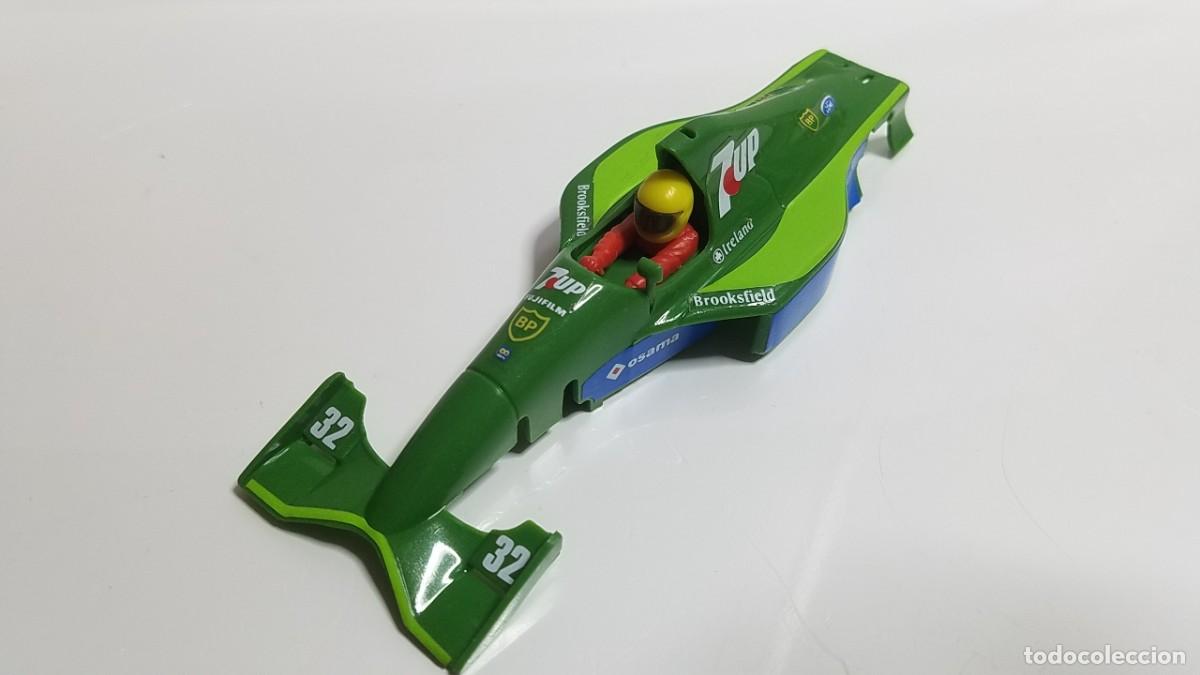 Scalextric: SLOT SCALEXTRIC EXIN CARROCER&Iacute;A JORDAN F1 7-UP 7UP REF. 8349
