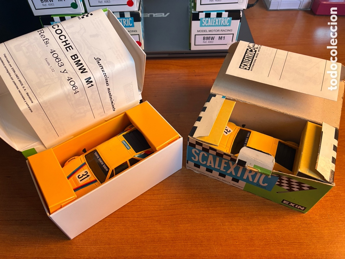 Scalextric: Colecci&oacute;n completa BMW M1 exin - Foto 5