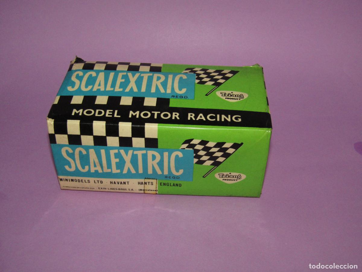 Scalextric: Antigua Caja Original Vac&iacute;a del MERCEDES WANKEL C-111 Rojo Ref. C-44 de SCALEXTRIC EXIN