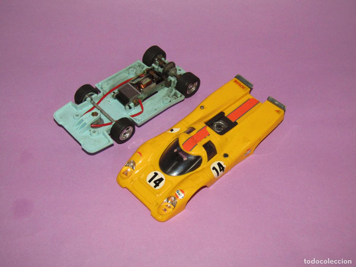 Scalextric: Antiguo Chasis y Carrocer&iacute;a del PORSCHE 917 Ref. C-46 de SCALEXTRIC EXIN