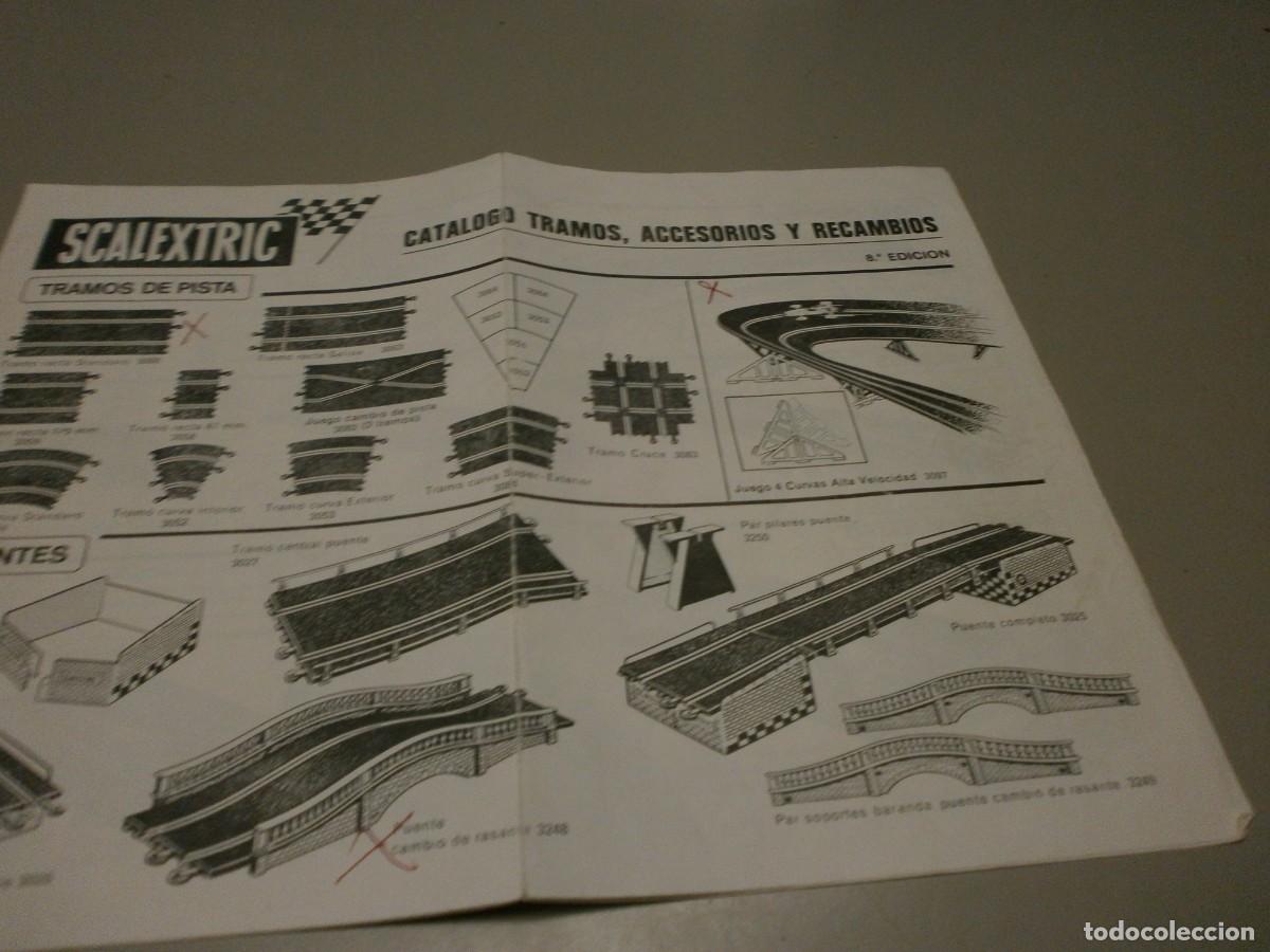 Scalextric: scalextric catalogo tramos 8&ordf; ediccion