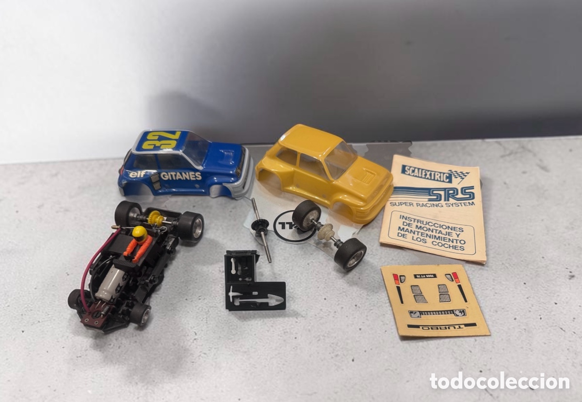 Scalextric: SCALEXTRIC SRS ref 7004 . Coche Renault 5 Turbo &ldquo;Gitanes&rdquo; - Foto 3