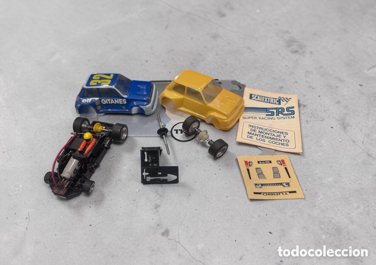 Scalextric: SCALEXTRIC SRS ref 7004 . Coche Renault 5 Turbo &ldquo;Gitanes&rdquo;