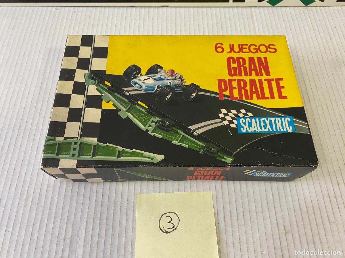 Scalextric: SCALEXTRIC EXIN - CAJA 6 JUEGOS GRAN PERALTE COMPLETA - LOTE 3