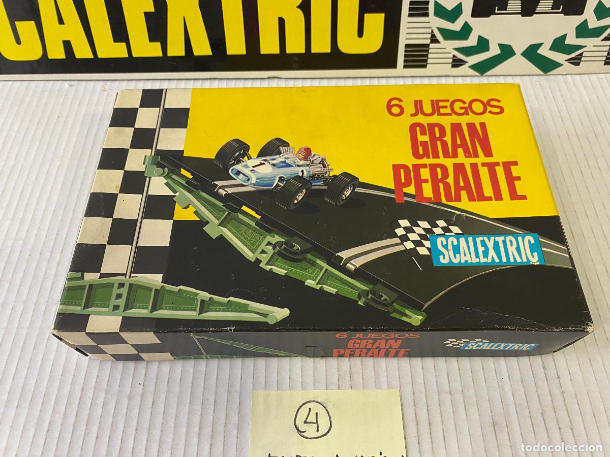 Scalextric: SCALEXTRIC EXIN - CAJA 6 JUEGOS GRAN PERALTE INCOMPLETA - LOTE 4
