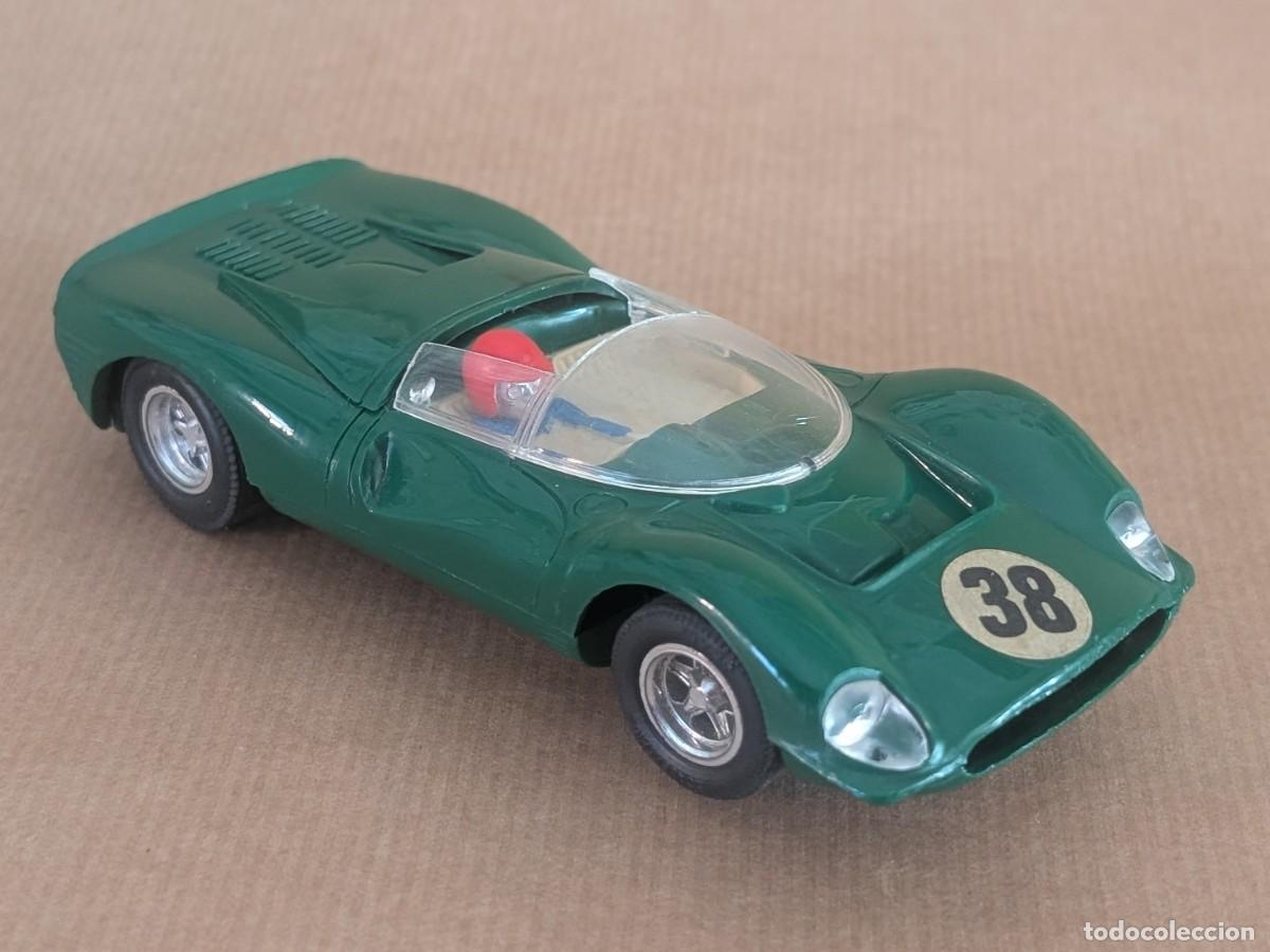 Scalextric: Scalextric Exin Ferrari GT 330 verde. Ref C41