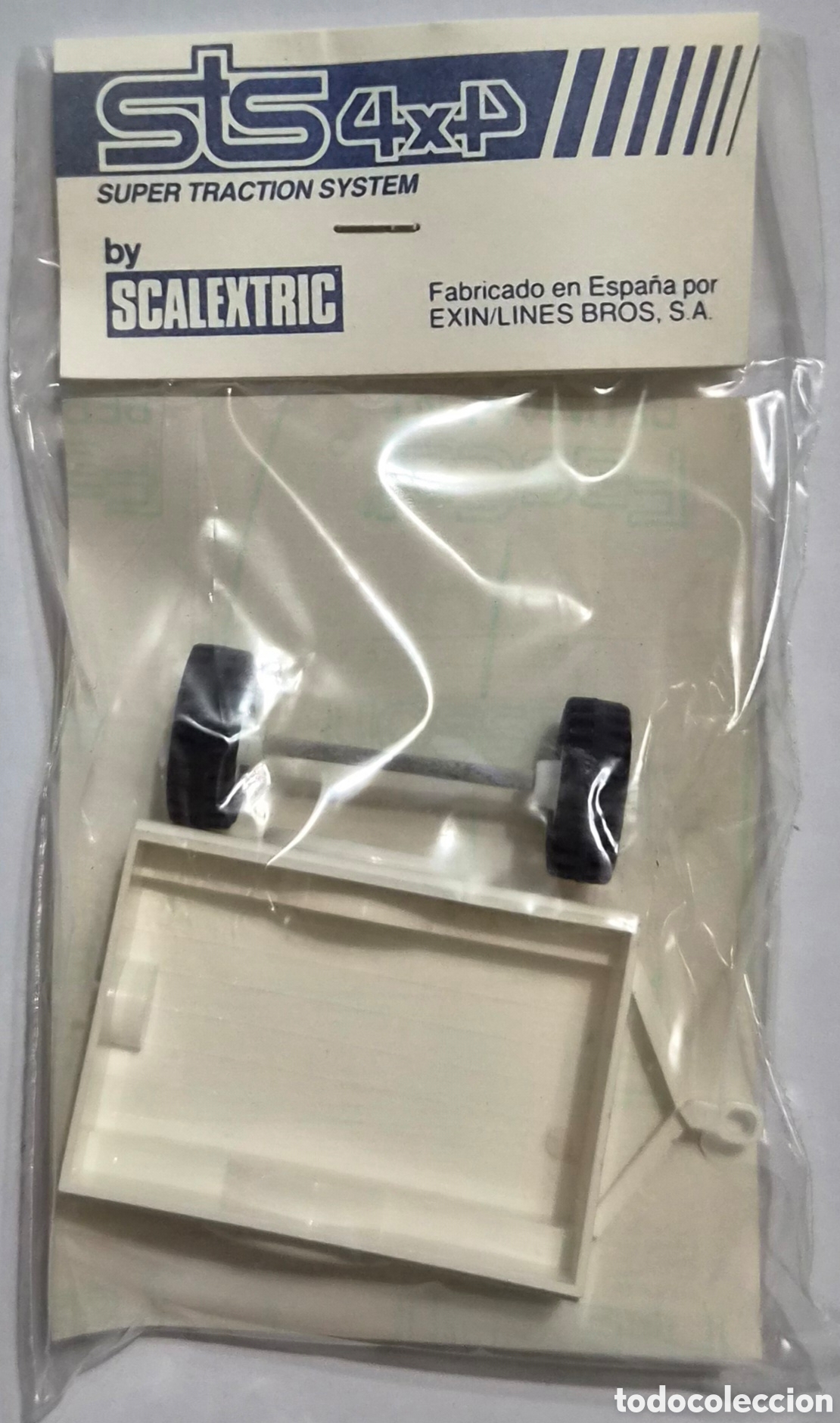 Scalextric: SCALEXTRIC EXIN STS 4X4 BLISTER REMOLQUE BLANCO REF. 2202