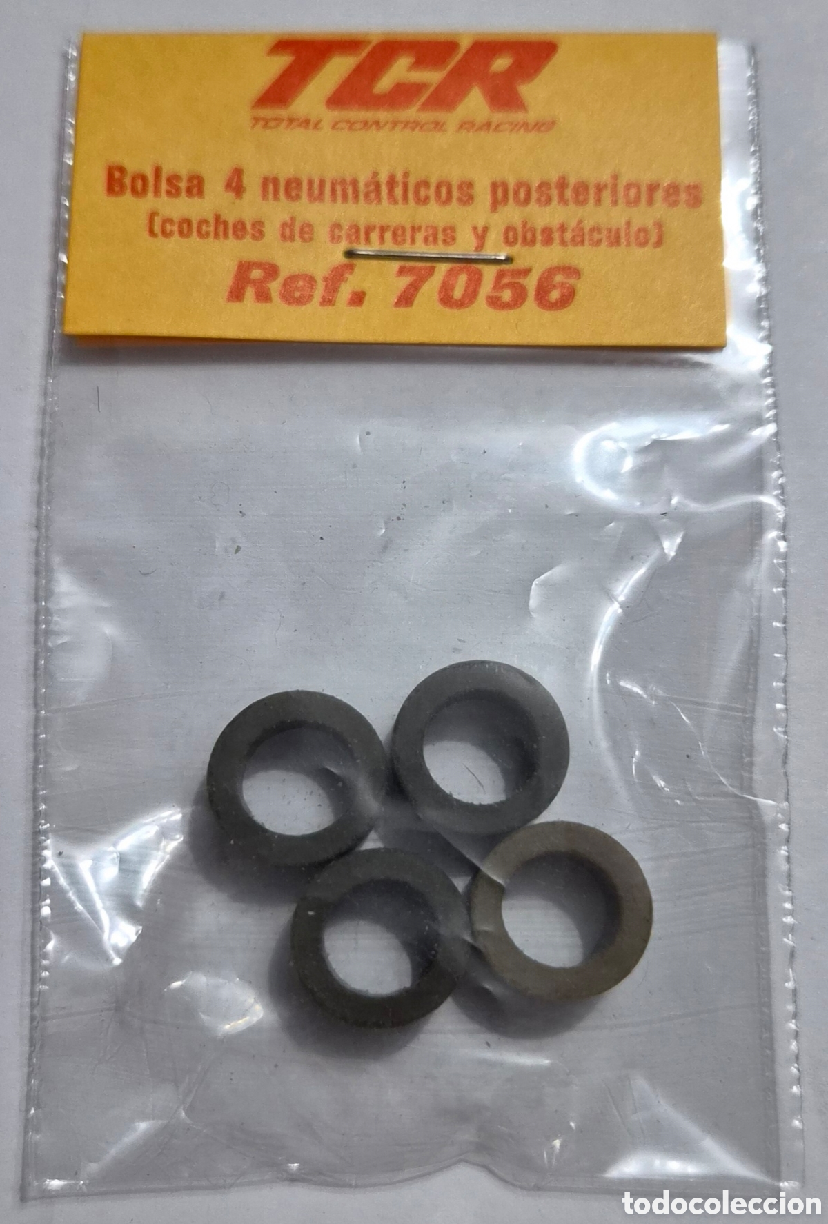 Scalextric: MODEL IBER TCR BOLSA 4 x NEUM&Aacute;TICOS POSTERIORES REF. 7056