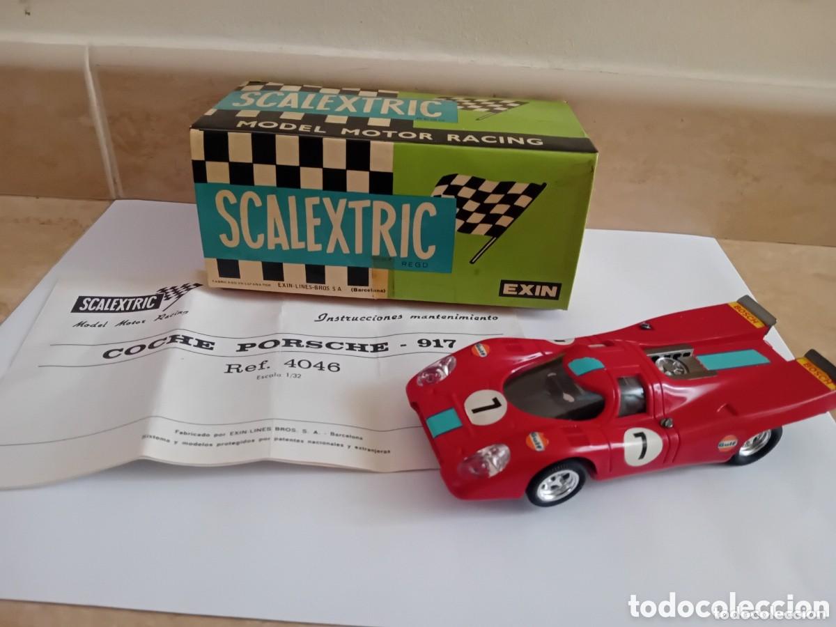 Scalextric: Scalextric Exin Porsche 917 Ref 4046 en su caja Modelo Motor Racing