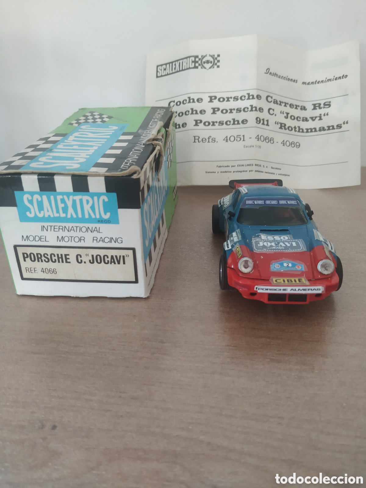 Scalextric: PORSCHE 911 CARRERA RS De Jocavi DE SCALEXTRIC EXIN referencia 4066