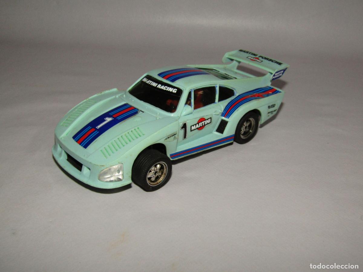 Scalextric: Antiguo PORSCHE 935 MARTINI Ref. 4067/71 de SCALEXTRIC EXIN Made in Spain - A&ntilde;o 1983
