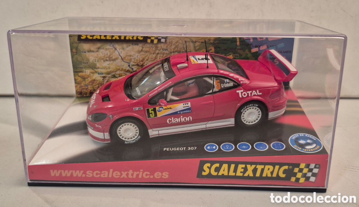 Scalextric: SCALEXTRIC 6161- PEUGEOT 307 WRC, NUEVO SIN DESPRECINTAR