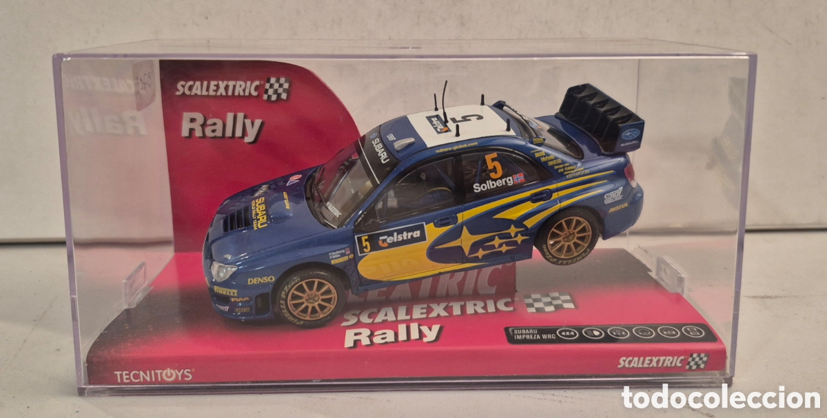Scalextric: SCALEXTRIC RALLY- SUBARU IMPEREZA WRC, NUEVO SIN DESPRECINTAR