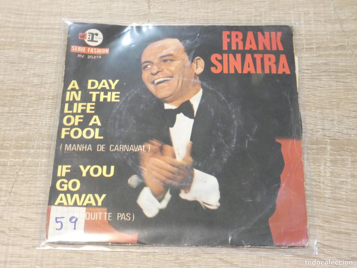 Scalextric: ARKANSAS1980 EXPRO726 DISCO 7 PULGADAS SOLO TAPA NO HAY DISCO FRANK SINATRA