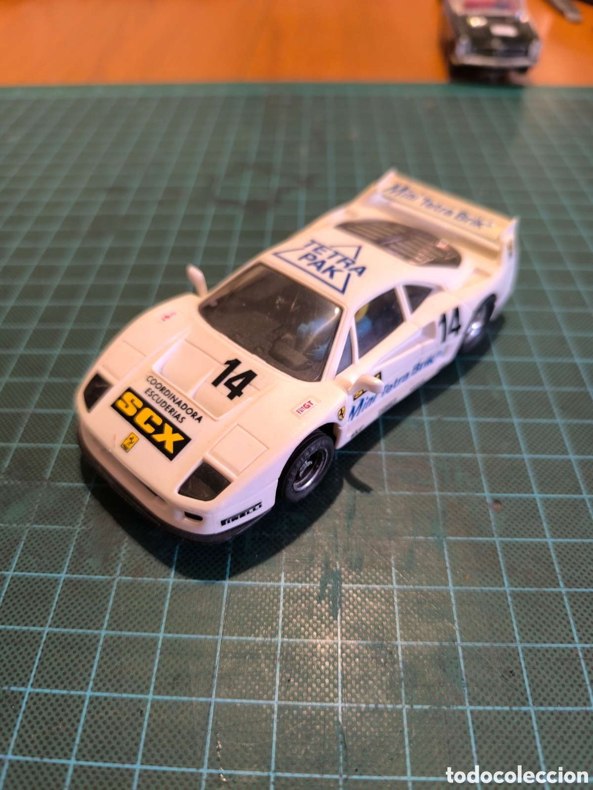 Scalextric: Ferrari f40 Tetrapak Scalextric exin