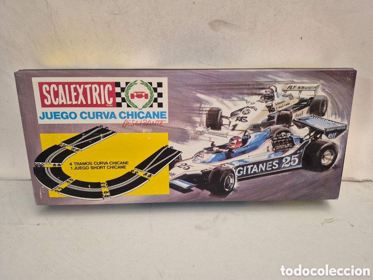 Scalextric: SCALEXTRIC 8420- JUEGO CURVA CHICANE, NUEVO