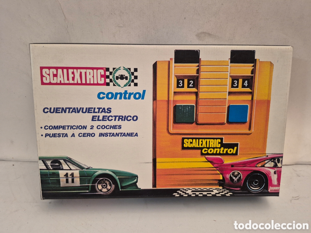 Scalextric: SCALEXTRIC 8503- CUENTA VUELTAS EL&Eacute;CTRICO, NUEVO