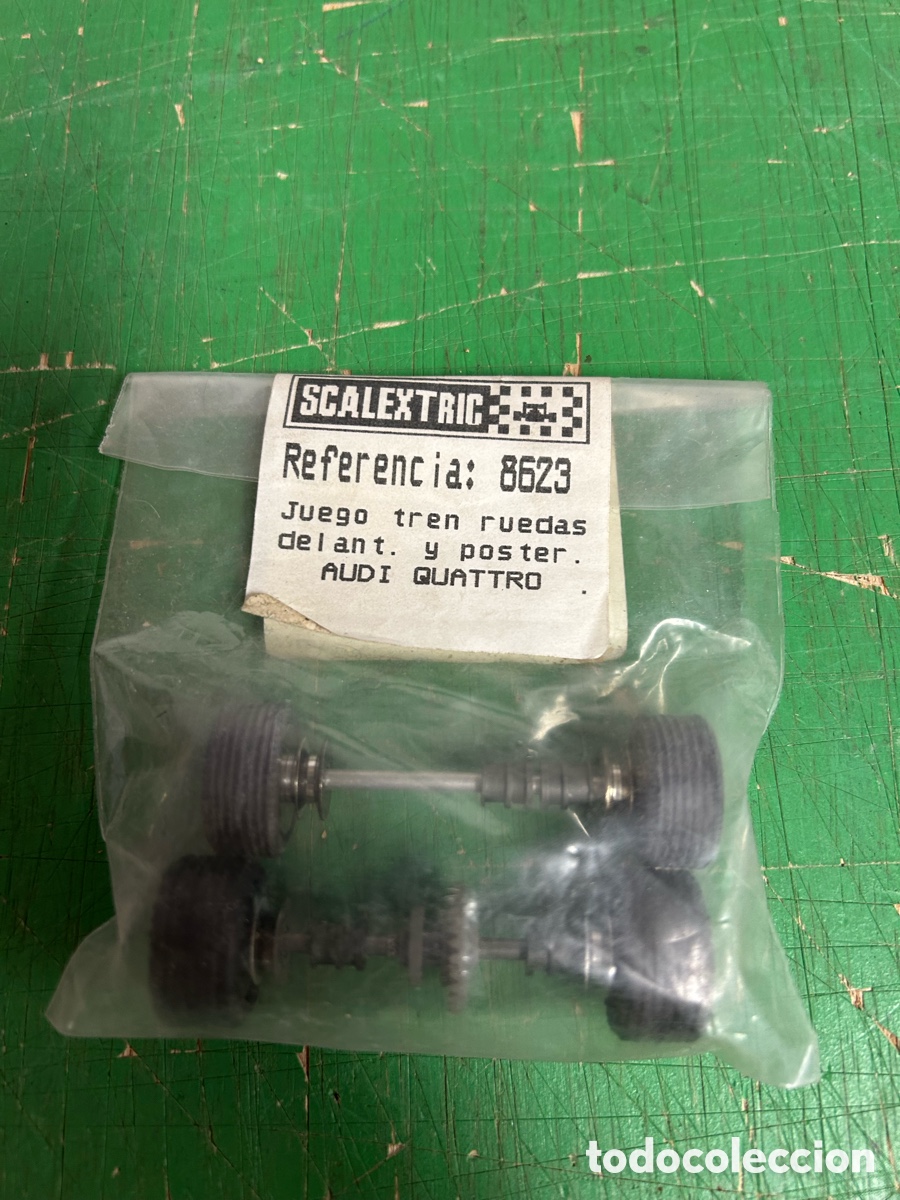 Scalextric: SCALEXTRIC AUDI QUATTRO RF 8623 JUEGO TREN DELANTERO Y POSTERIOR