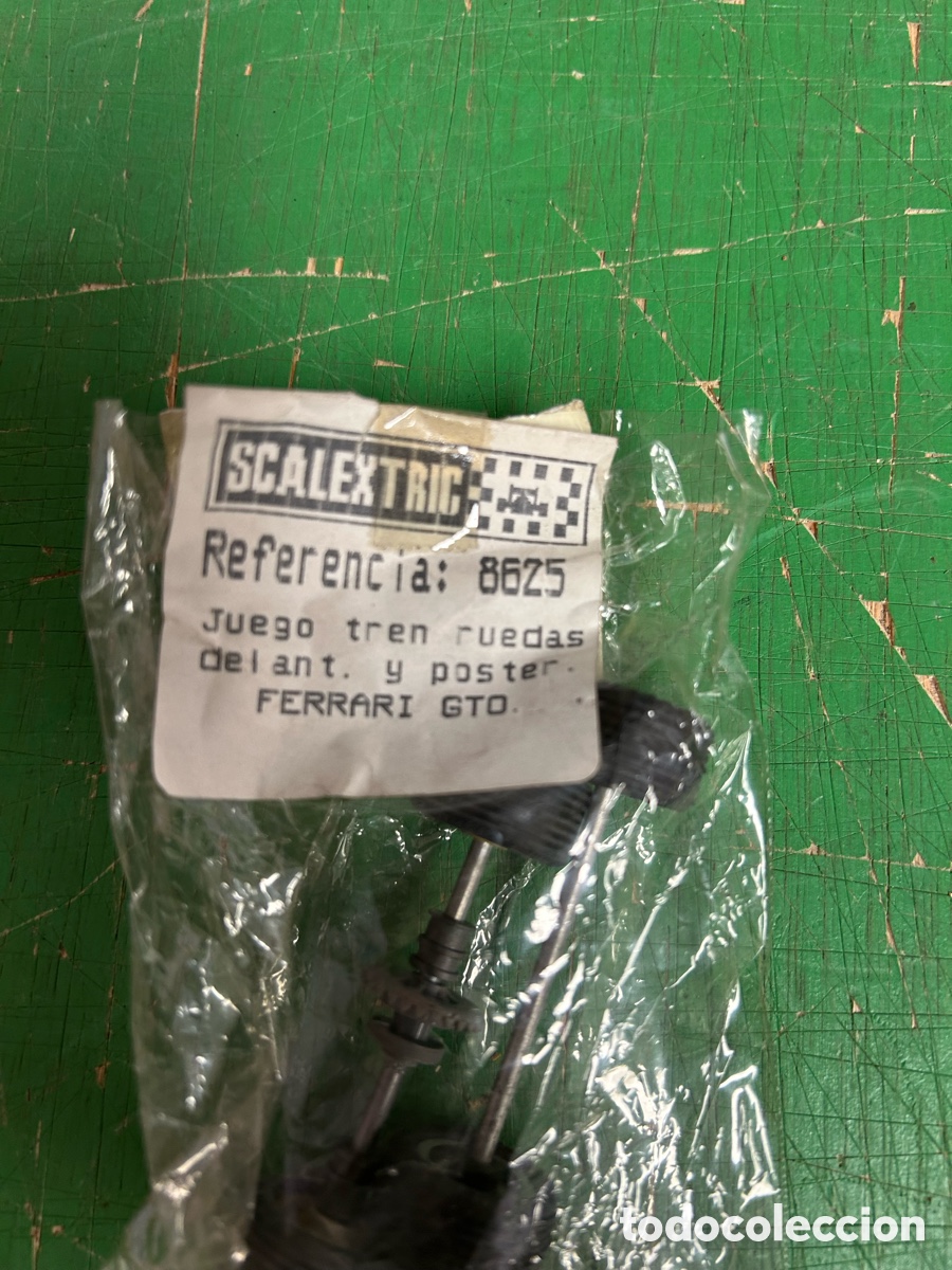 Scalextric: SCALEXTRIC FERRARI GTD RF 8625 JUEGO TREN RUEDAS DELANTERAS