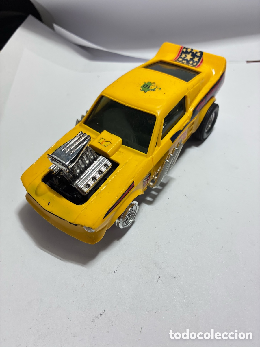 Scalextric: SCALEXTRIC FORD MUSTANG DRAGSTER EXIN AMARILLO