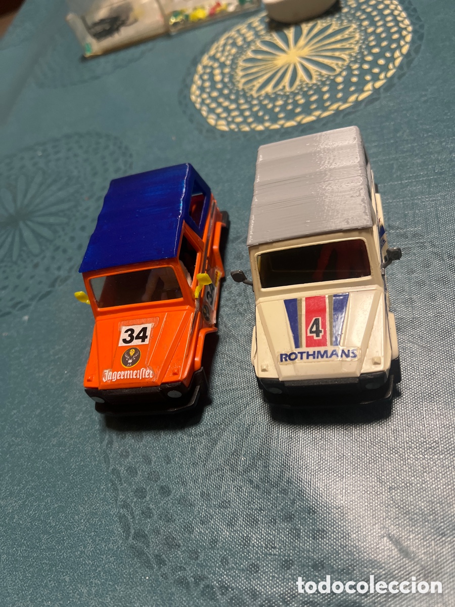 Scalextric: 2 carrocer&iacute;as Mercedes STS Scalextric