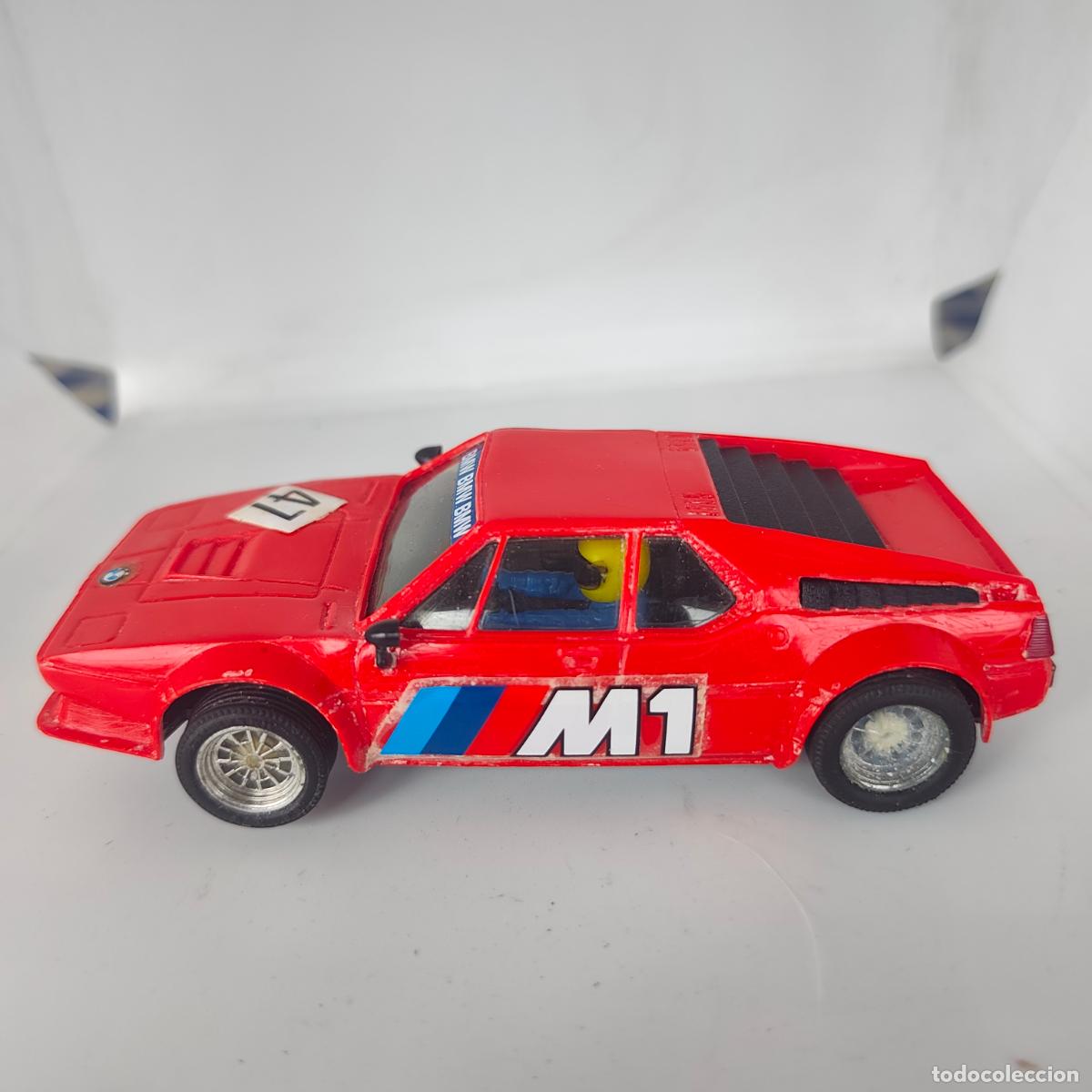 Scalextric: SCALEXTRIC EXIN : COCHE BMW M1 ROJO REF. 4063 4064 A&Ntilde;OS 80