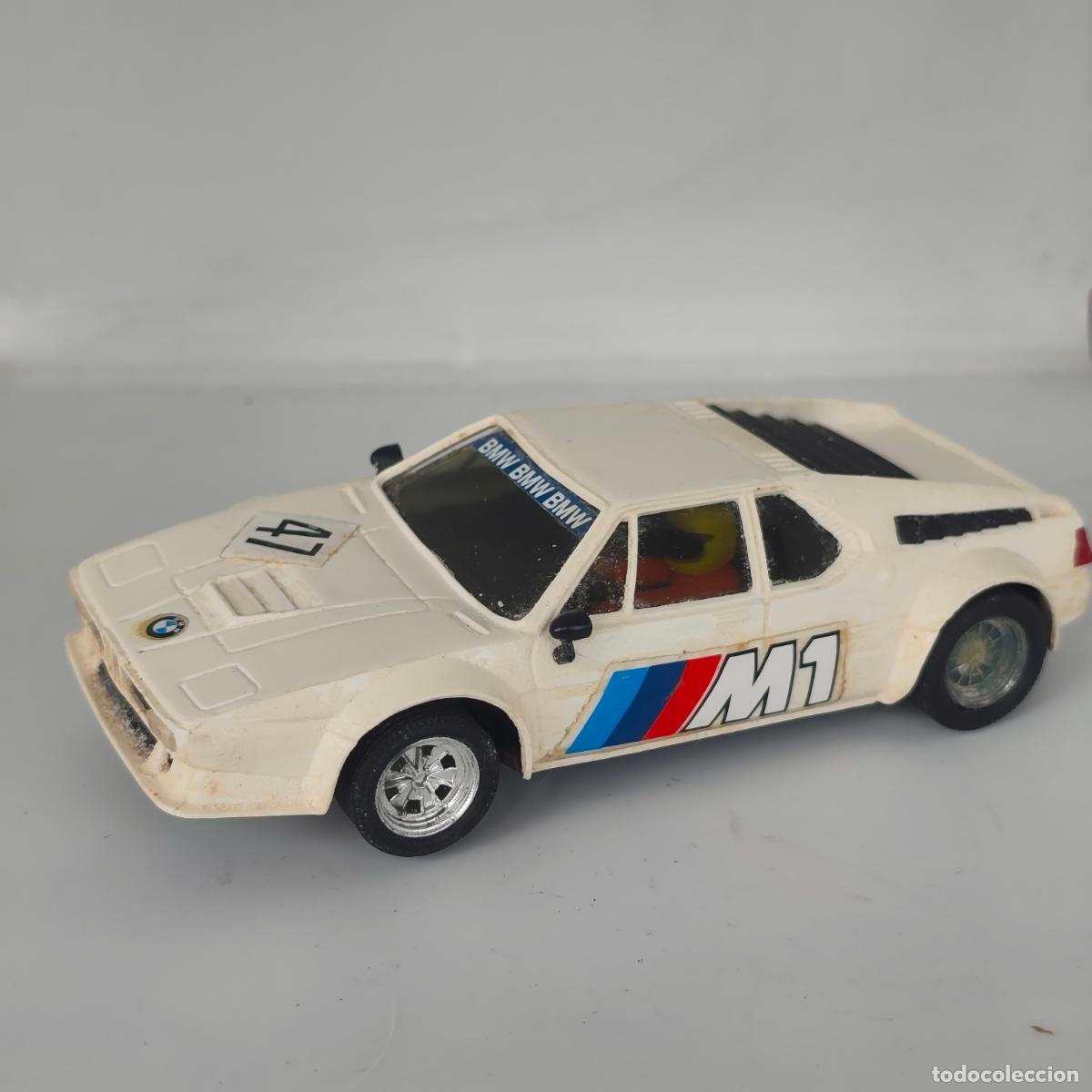 Scalextric: SCALEXTRIC EXIN : COCHE BMW M1 BLANCO REF. 4063 4064 A&Ntilde;OS 80