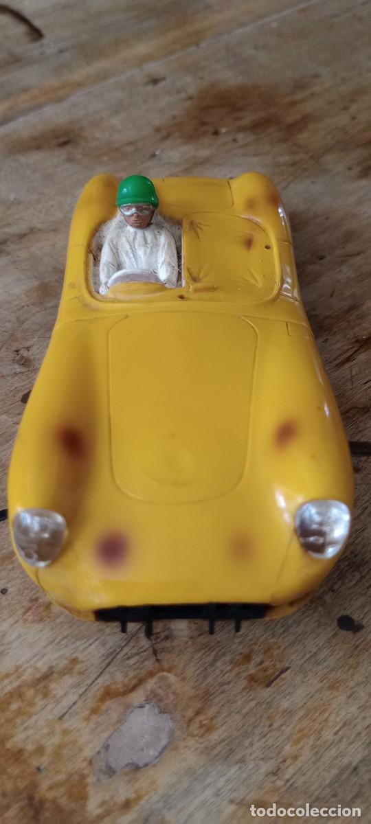 Scalextric: Aston Mart&iacute;n, Scalextric, Triang, b&oacute;lido, con faros funcionales, Made in France